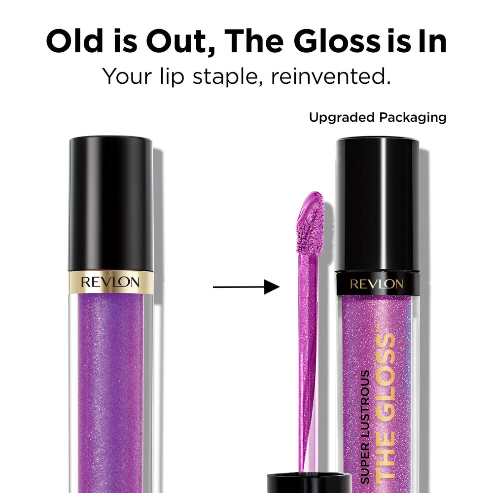 Revlon Super Lustrous gloss is lightweight and non-sticky for comfort