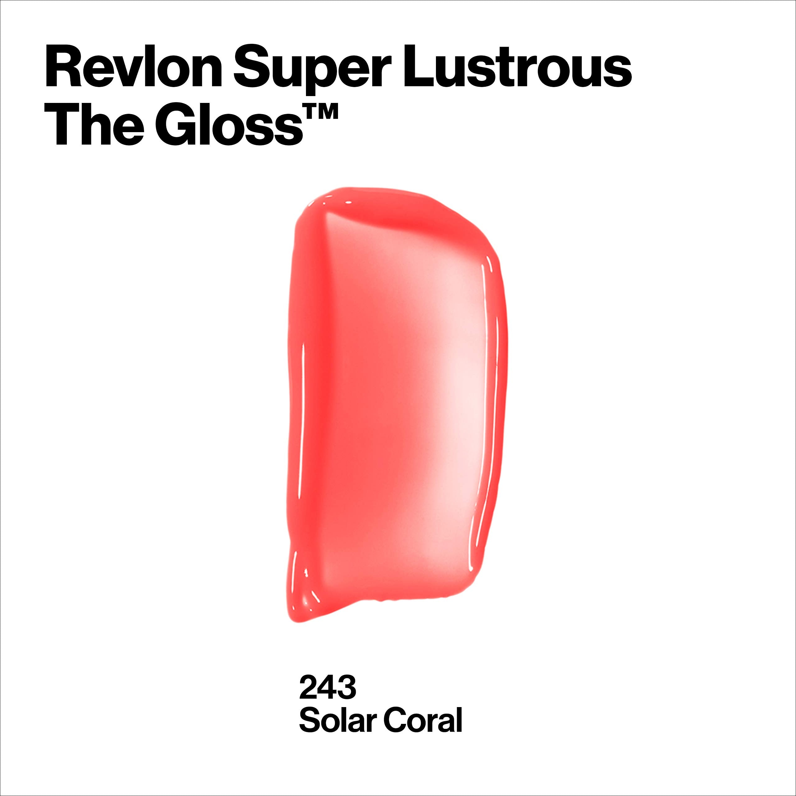 Revlon Super Lustrous gloss demonstrates non-sticky, comfortable wear