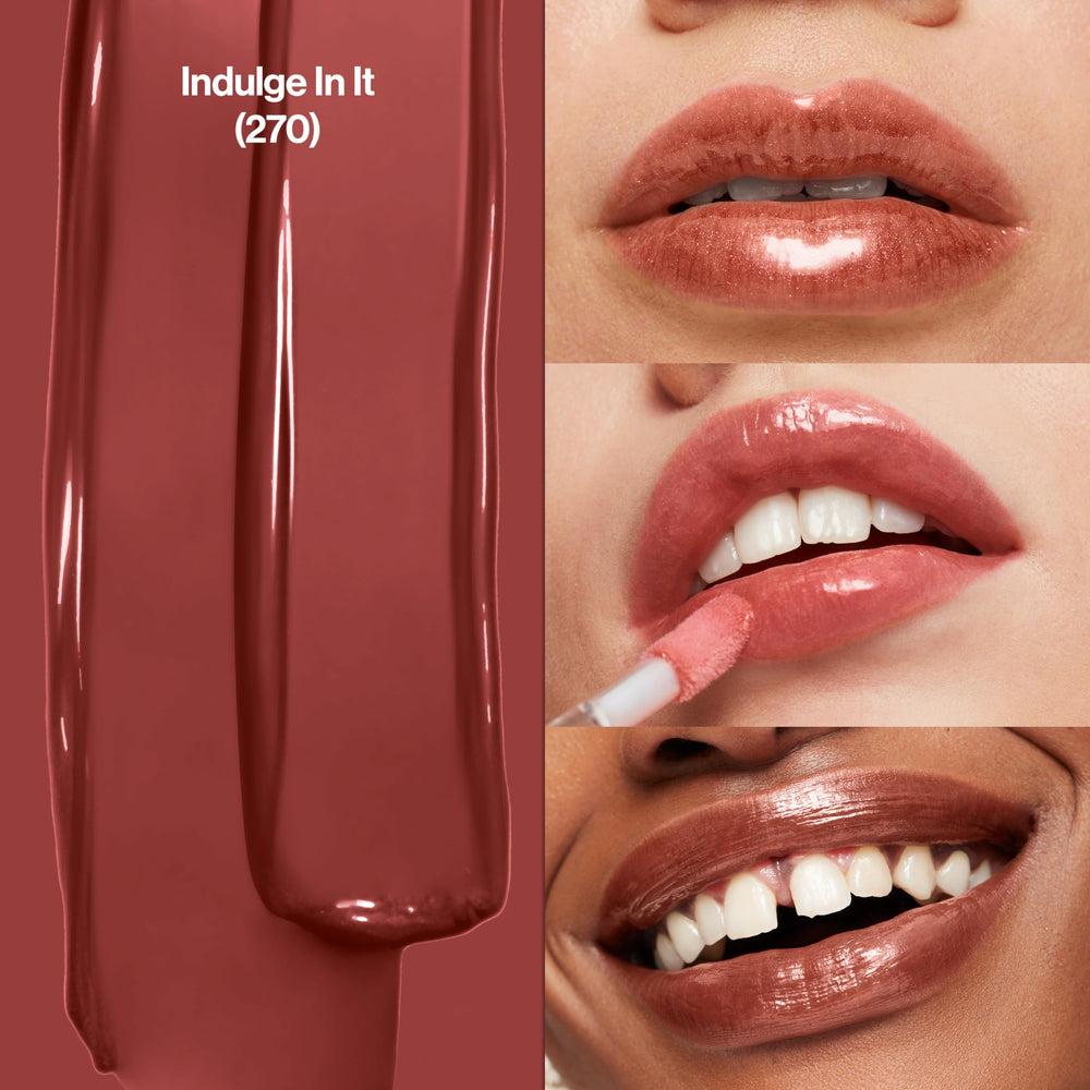 Revlon Super Lustrous Lip Gloss Indulge In It wearable shade for everyday shine.