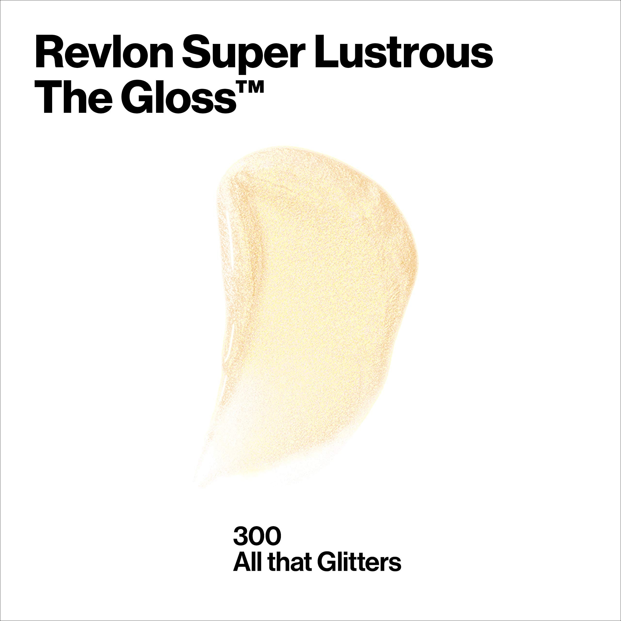 Revlon Super Lustrous lip gloss oversized applicator applies generous color.