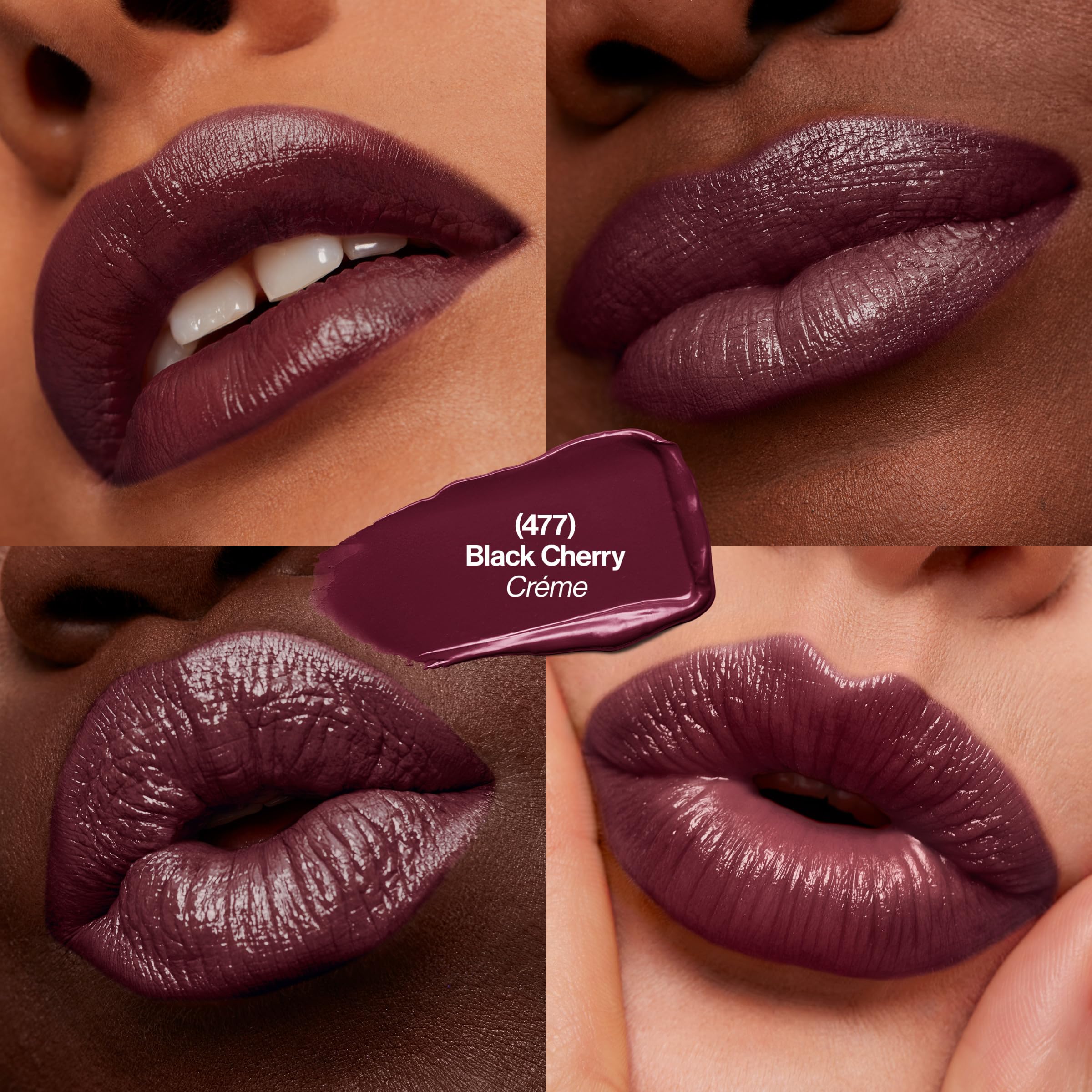 Creamy formula close-up of REVLON Super Lustrous Lipstick texture