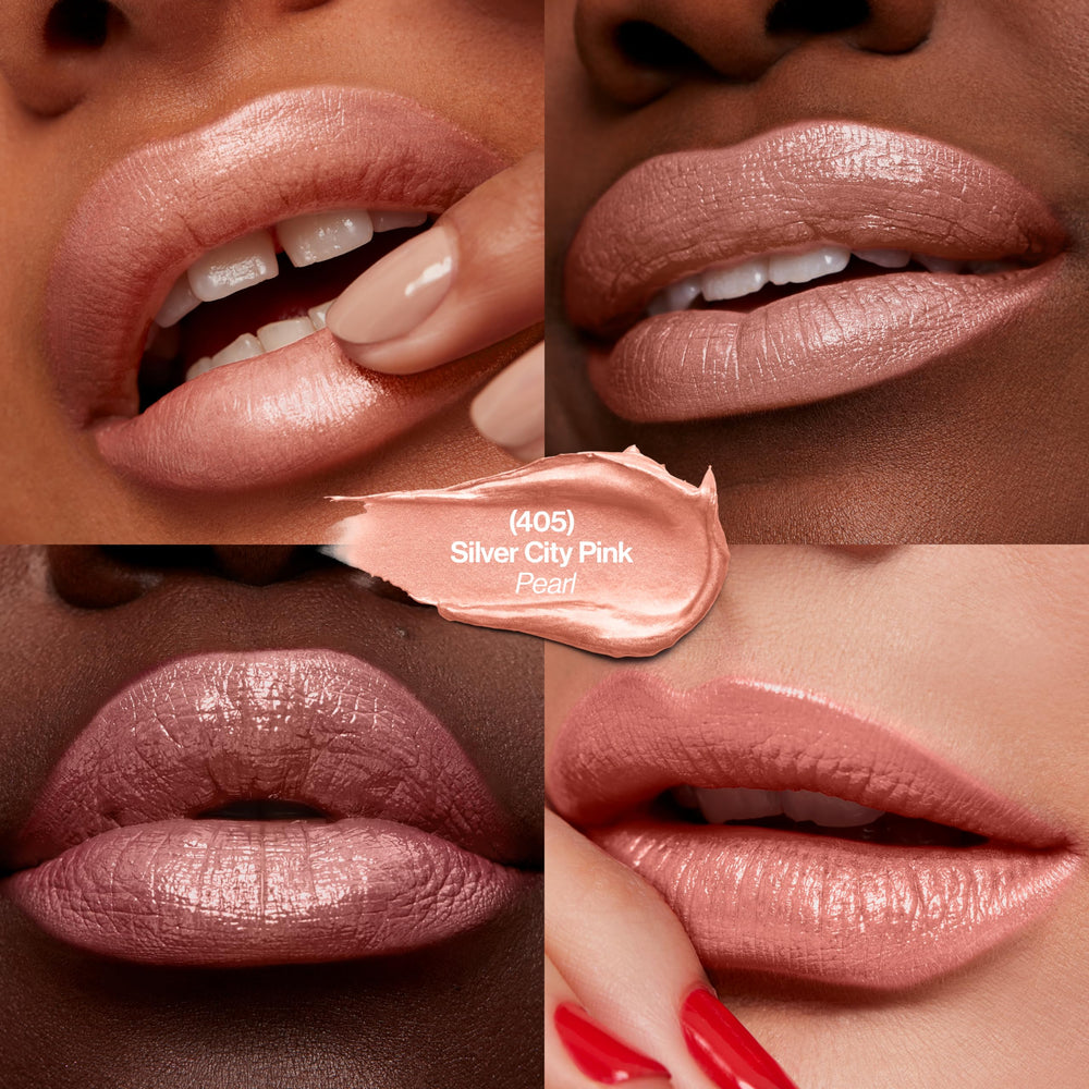 Revlon Super Lustrous Lipstick creamy formula applying close-up.