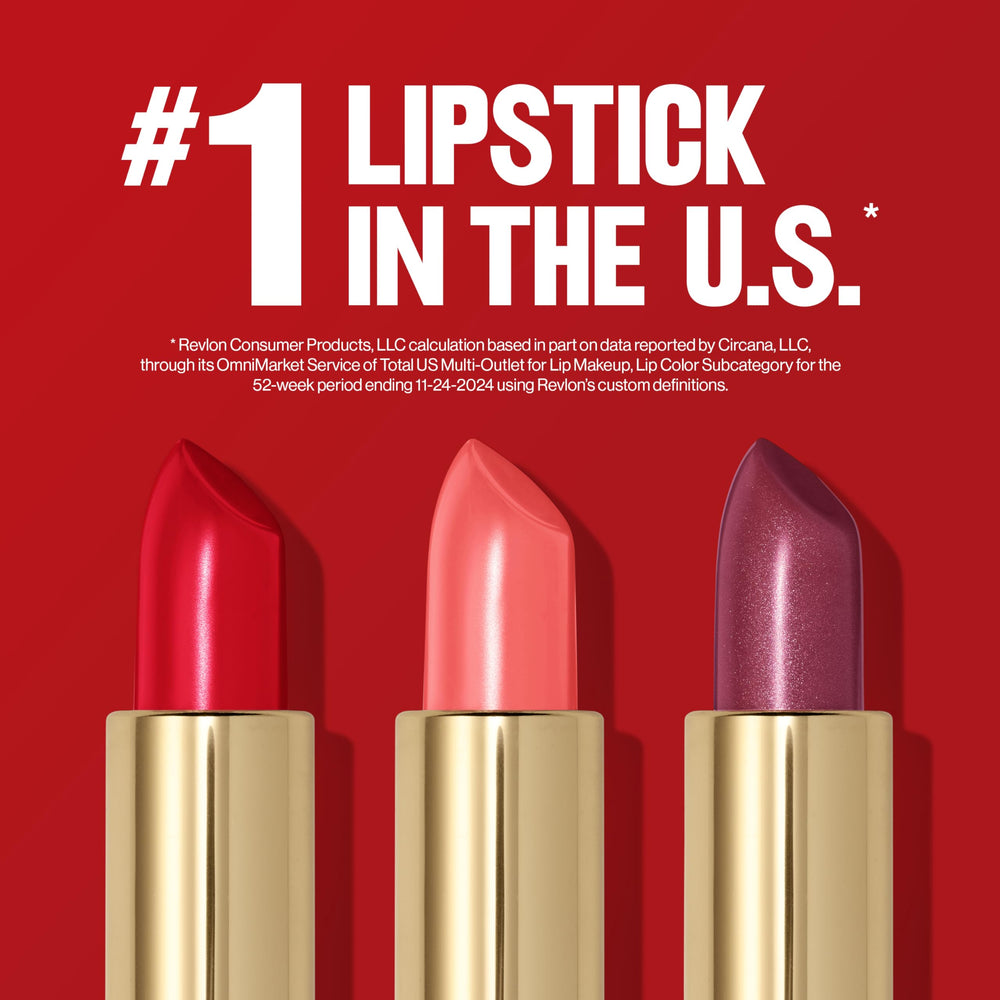 Revlon Super Lustrous Lipstick Iced Mocha close-up highlighting microfine pigments