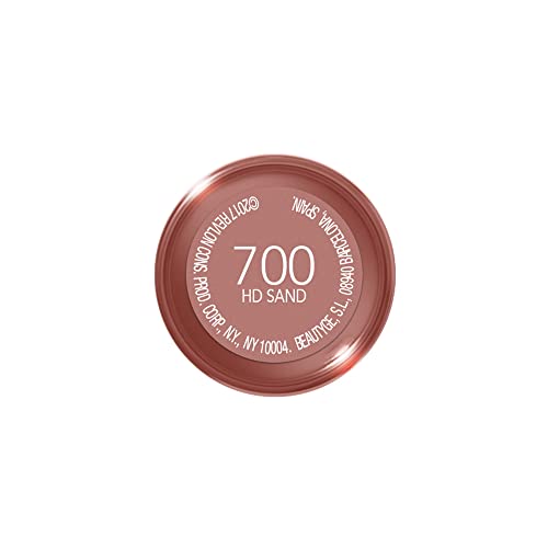 Revlon Ultra HD Gel Lipcolor in HD Sand packaging image showing easy-to-use applicator.