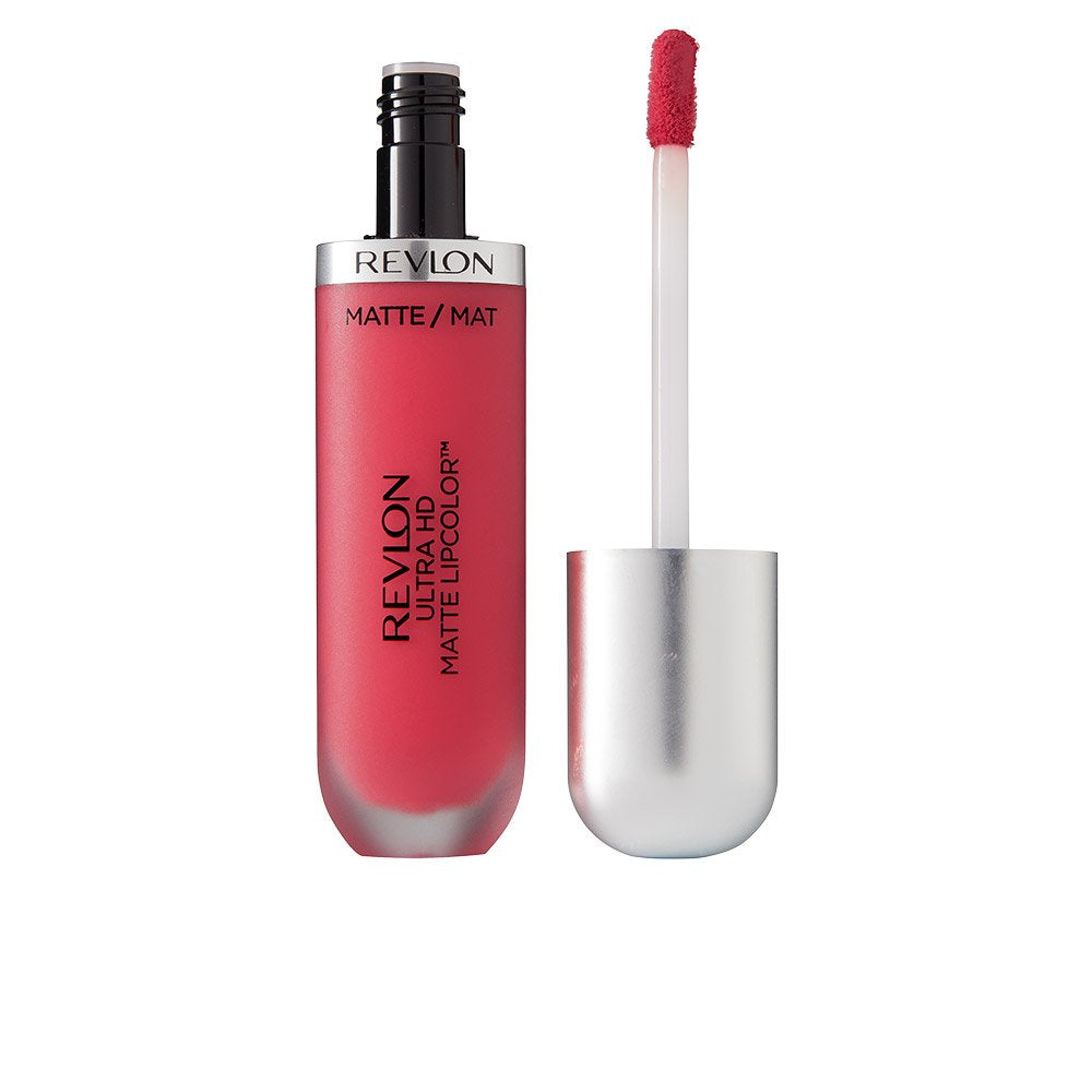 REVLON Ultra HD Matte Lipcolor showing soft matte color for daily wear.