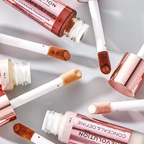 Revolution Beauty London vegan cruelty-free badge indicating ethical makeup standards