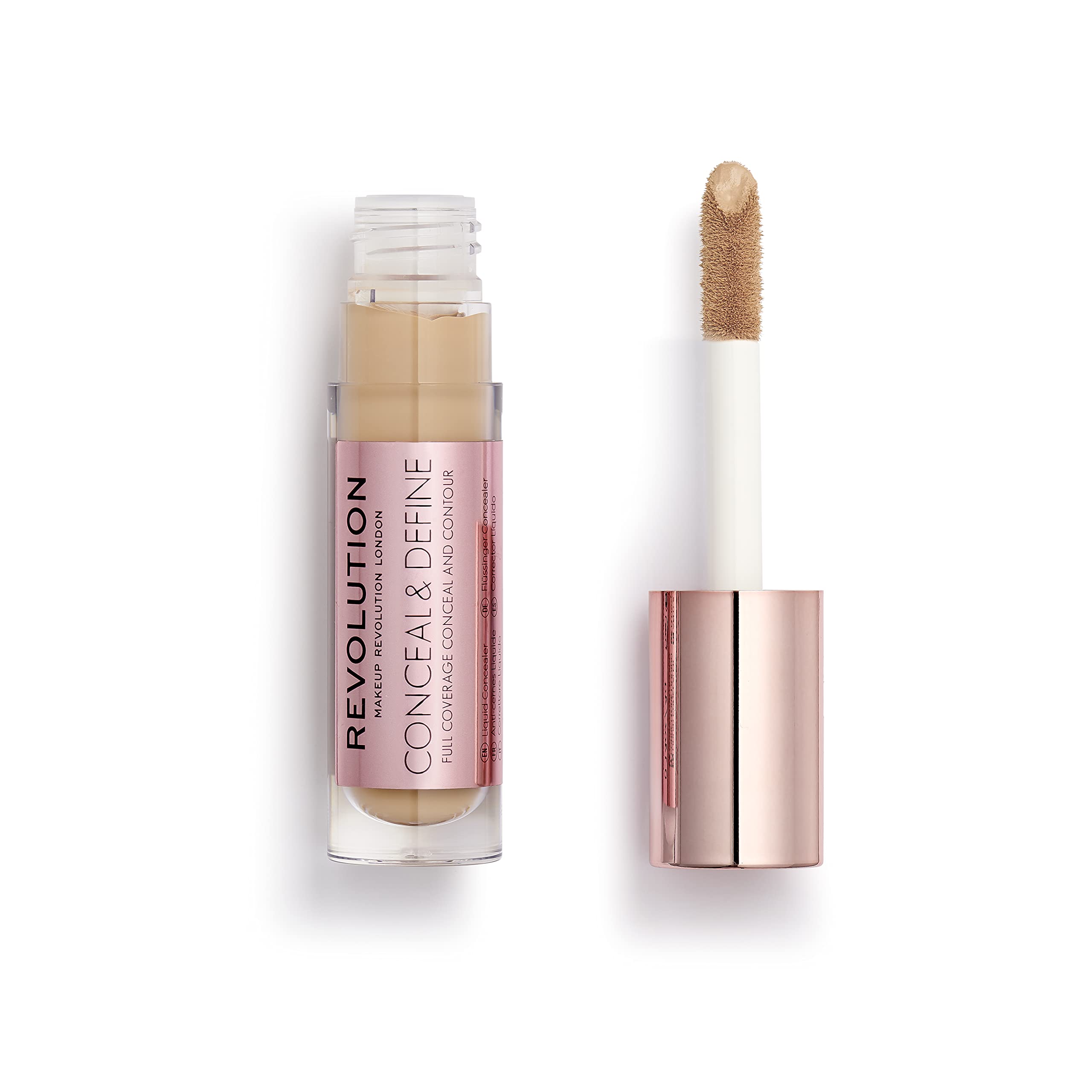 Revolution Conceal & Define doe-foot applicator for precise blending