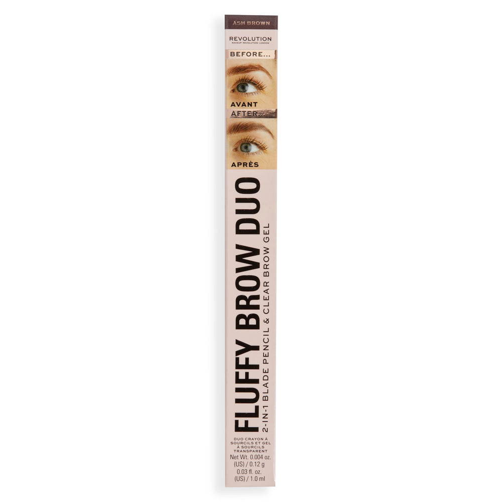 Vegan and cruelty-free assurance for Revolution Fluffy Brow Filter Duo