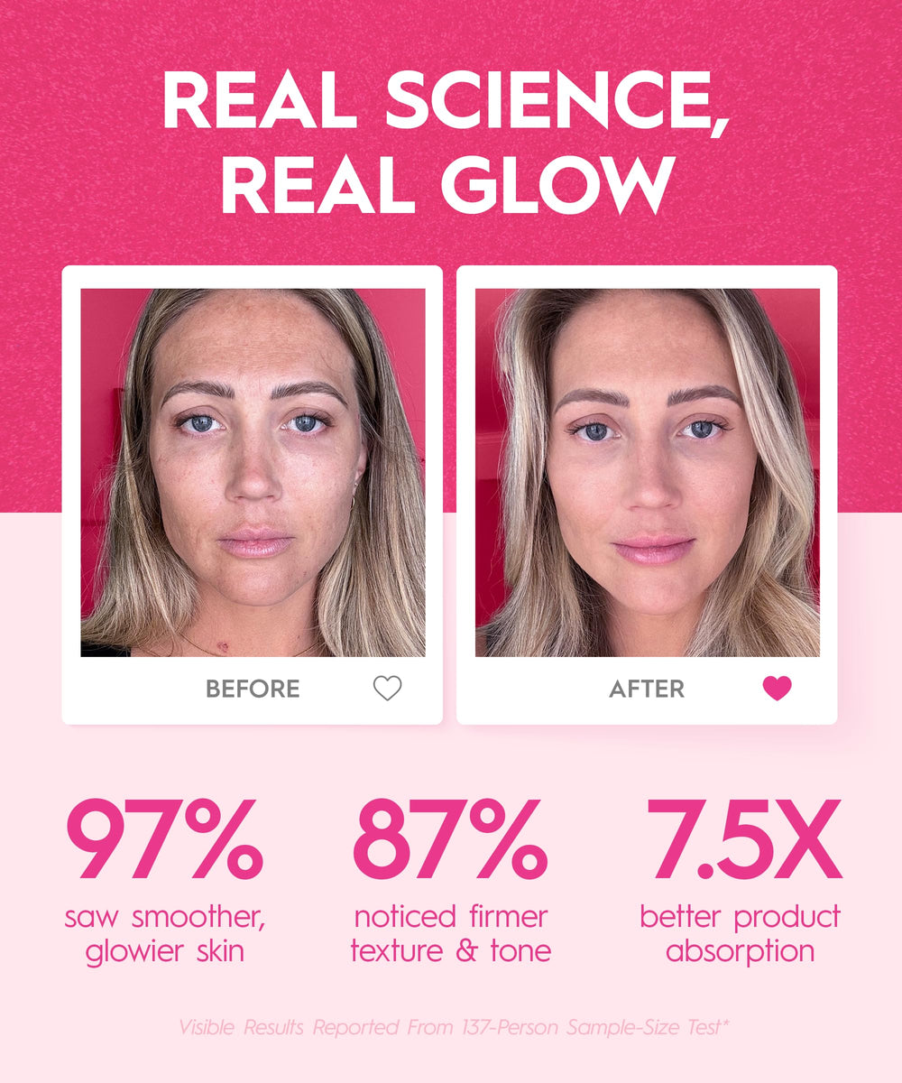 REVOMADIC REVO Genie green light therapy for balance and brighter complexion in routine.