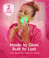 REVOMADIC REVO Genie three led therapy with soothing lights for a refreshing routine.
