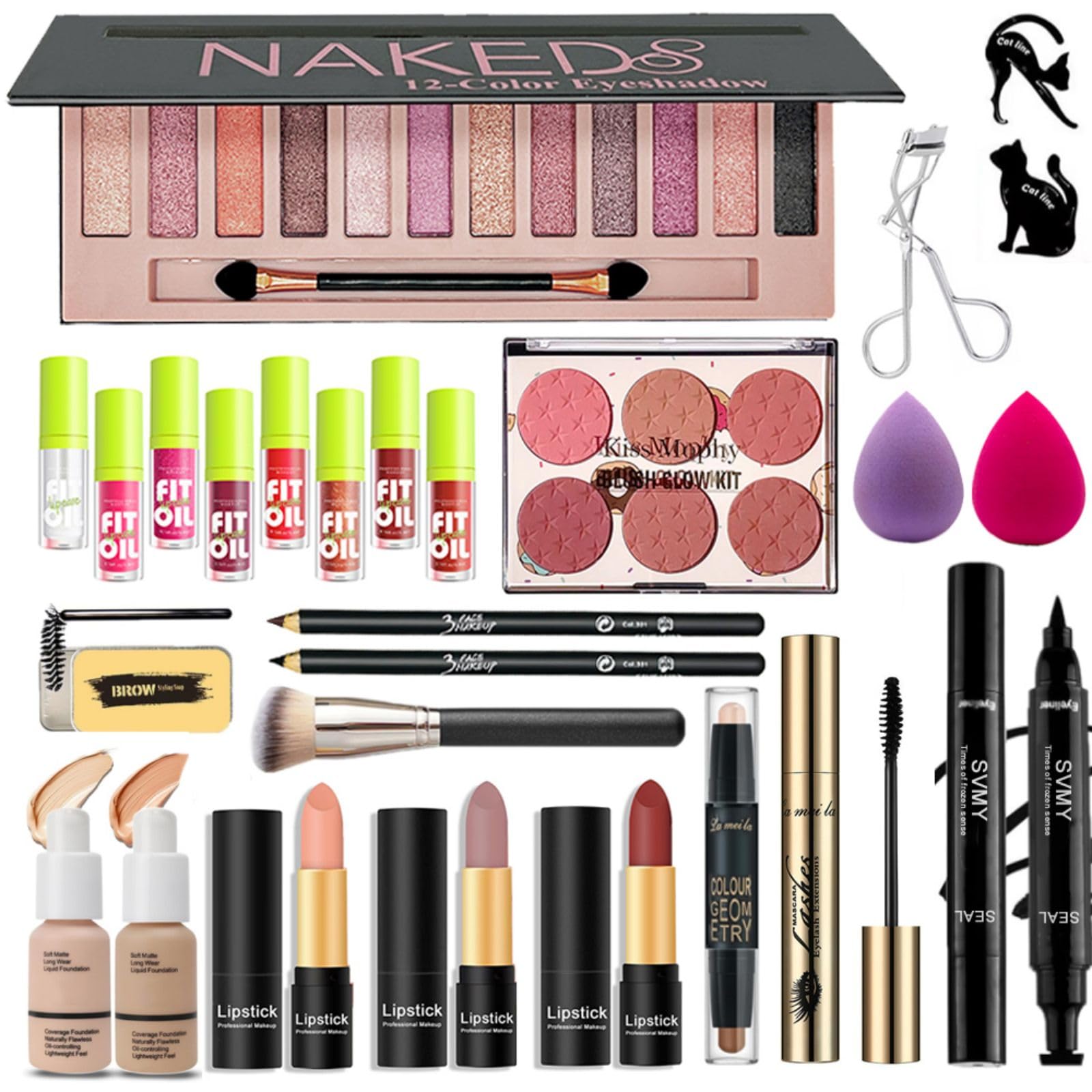RevoNext 28-piece makeup kit displayed for versatile daily looks