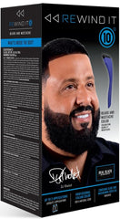 REWIND IT 10 real black beard color kit for lasting natural shade.