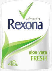 Rexona Aloe Vera Deostick Women application shows smooth glide