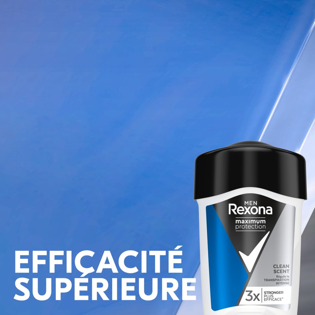 Rexona Maximum Protection Deo-Creme clean scent keeps you feeling fresh