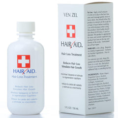 Close-up of the REXSOL Hair Aid dropper applying serum to the scalp