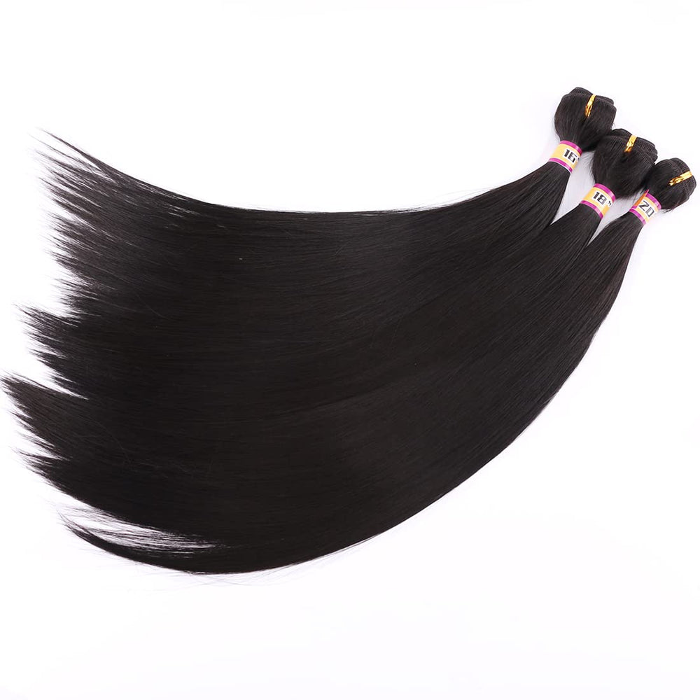 REYNA heat resistant synthetic hair close-up demonstrating heat tolerance up to 180°C.