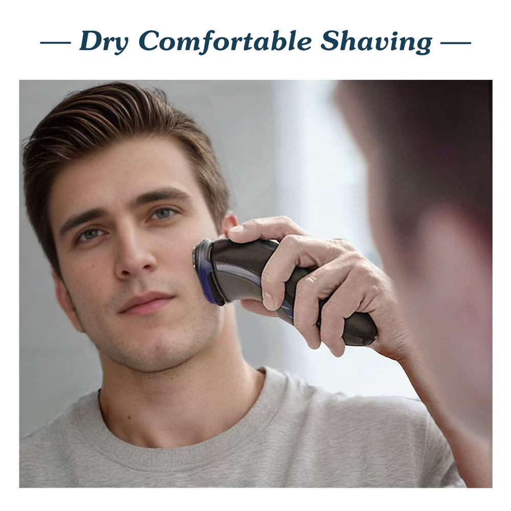 RF RollingFit SH30 heads close-up highlighting edge precision for a gentle shave