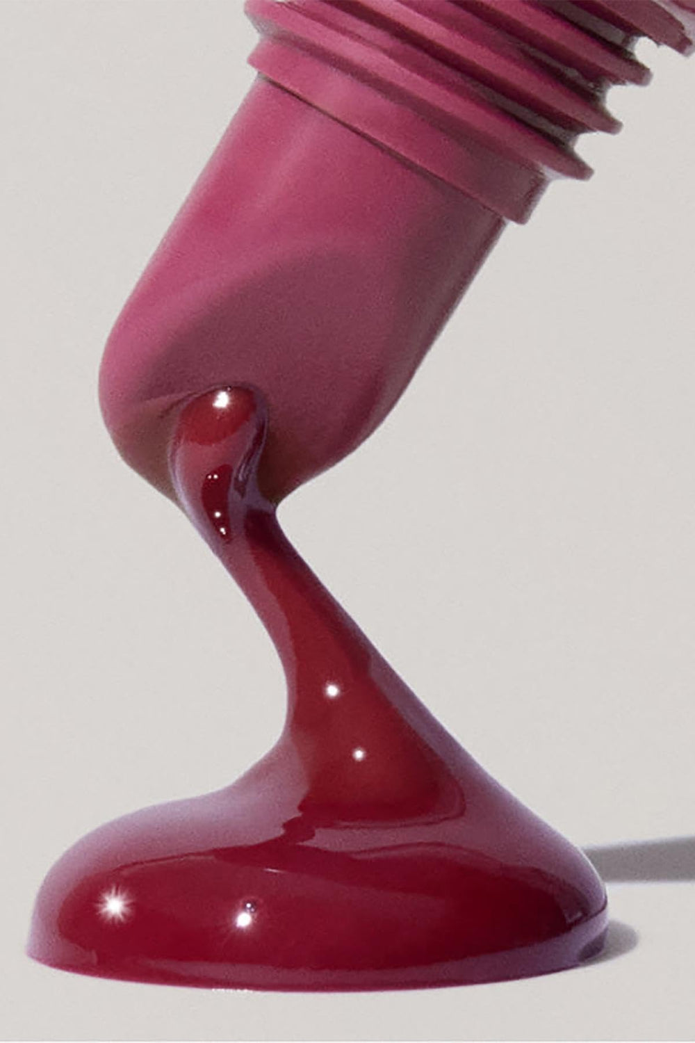 Rhode Peptide Lip Tint application swatch highlighting buildable color and hydration