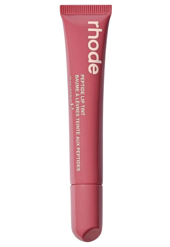 Rhode Peptide Lip Tint Salty Tan delivers a hydrating, glossy finish for daily lips.