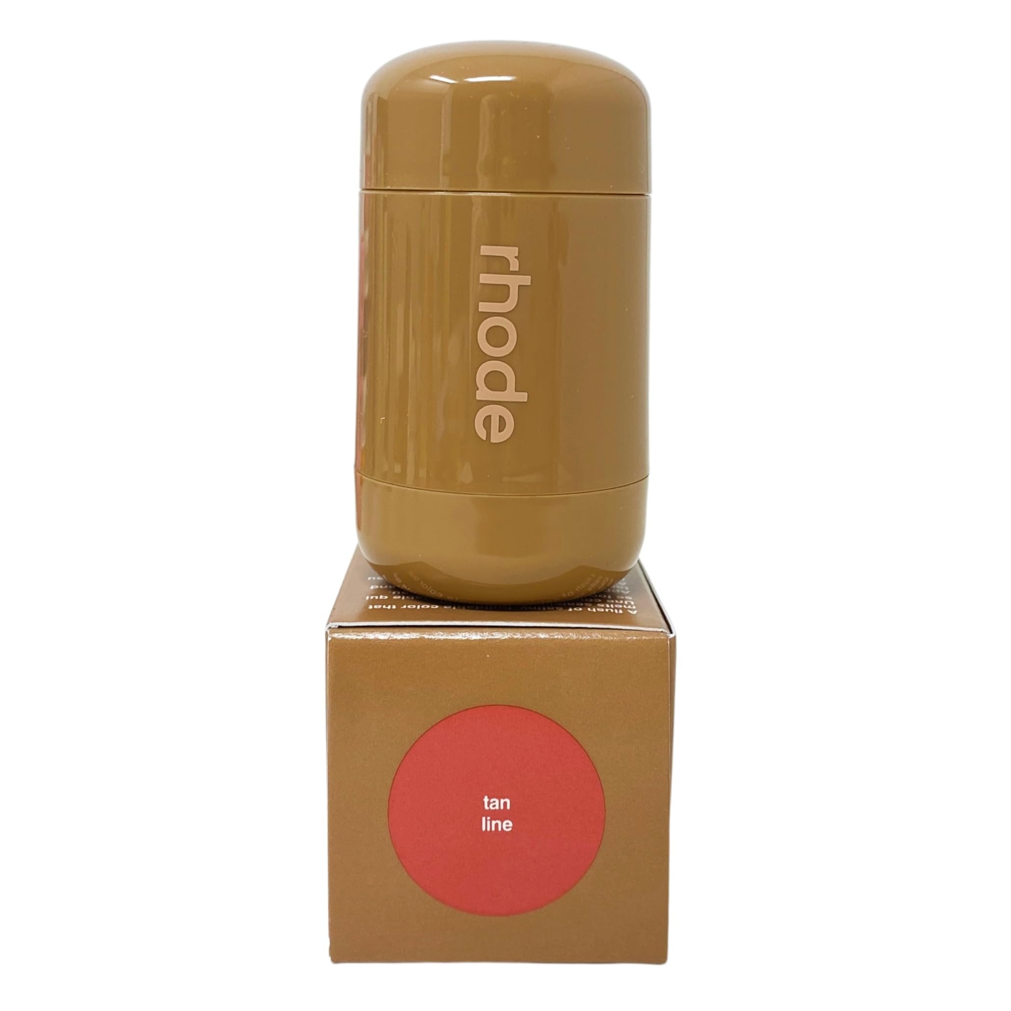 Rhode Pocket Blush Tan Line swirl application demonstrates buildable color