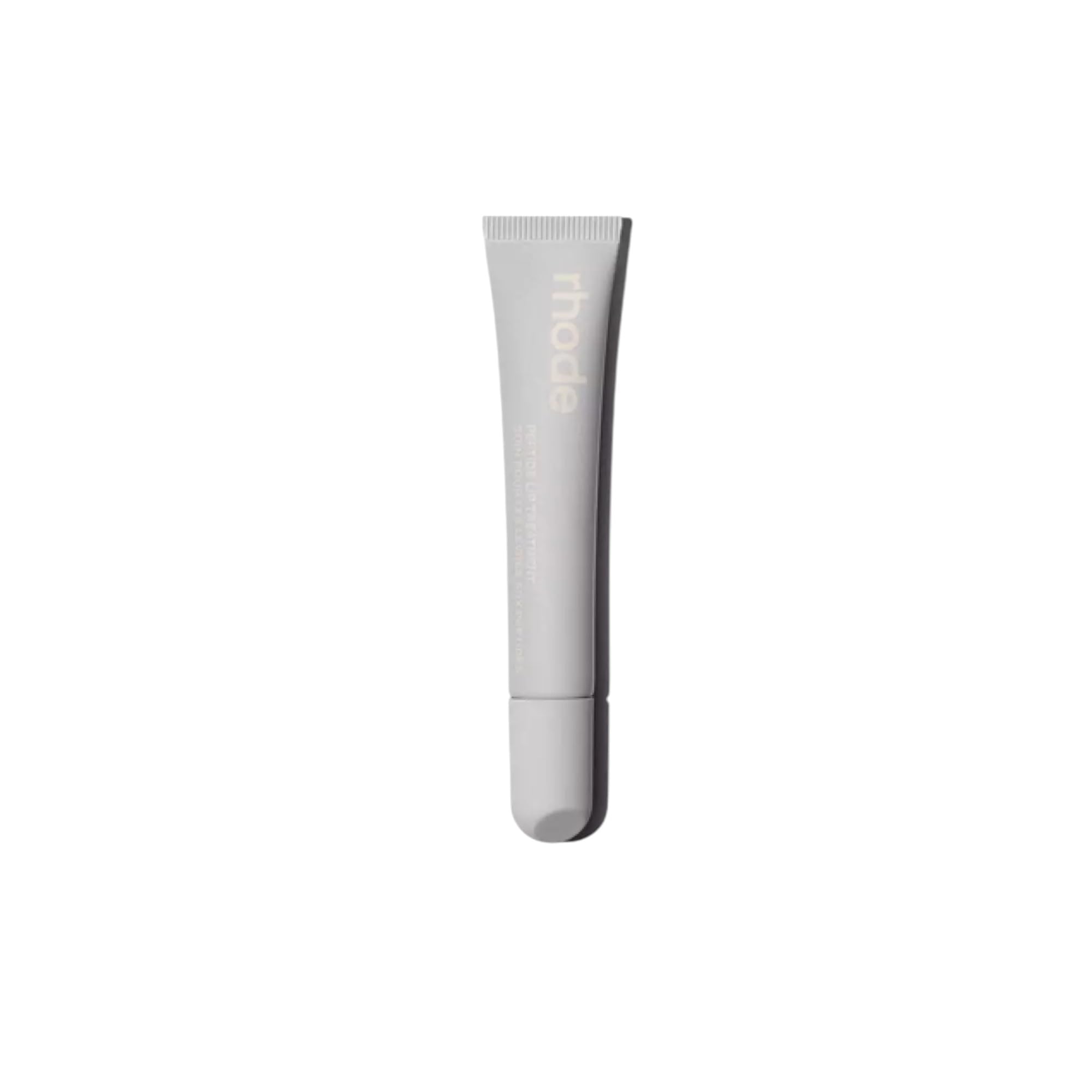 Rhode Salted Carmel lip treatment bottle shows nourishing formula