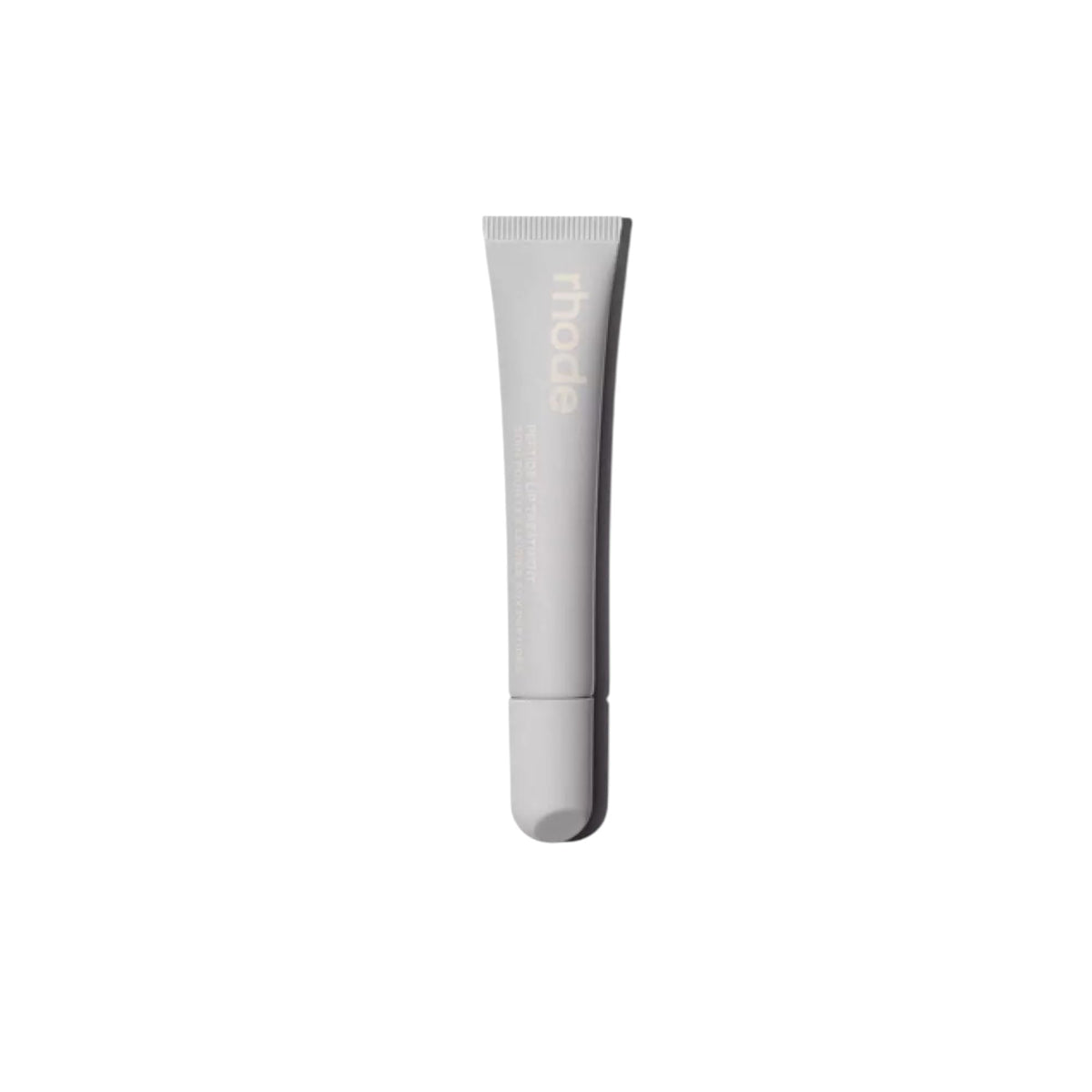 Rhode Salted Carmel lip treatment bottle shows nourishing formula