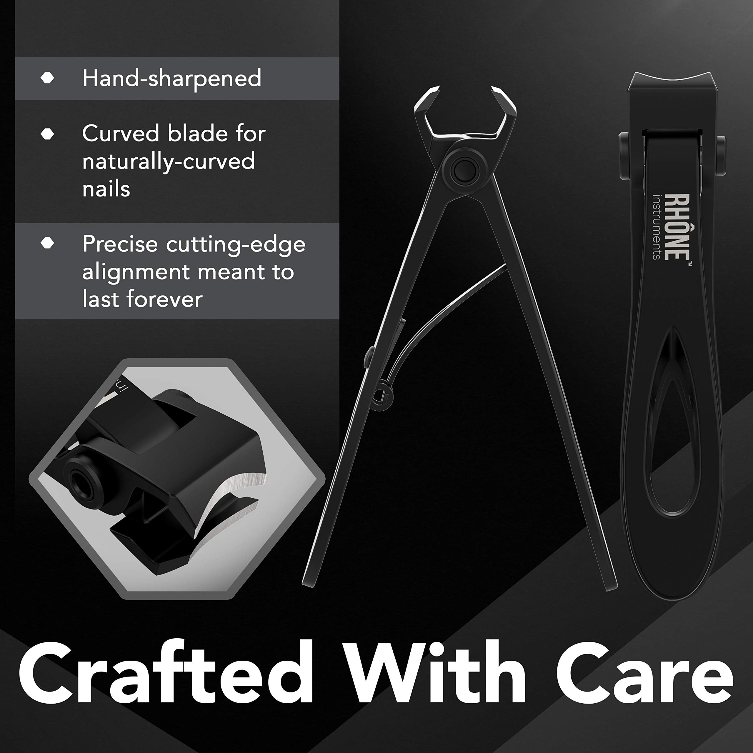 Rhône Instruments clipper showcasing ergonomic handle for comfortable grip