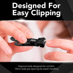 Rhône Instruments nail clipper with extra-wide 12 mm jaw for thick nails