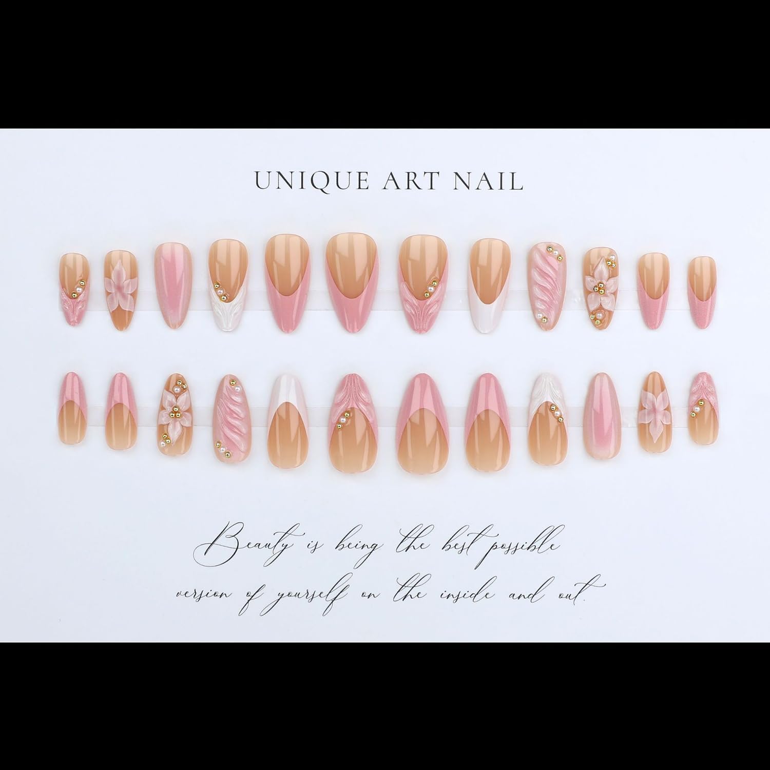 Rhspayh nail-kit includes tape, file, and stick for easy application.