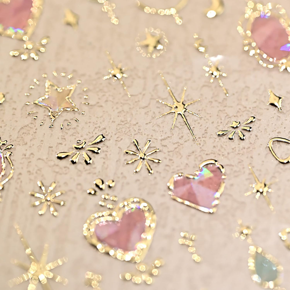 Rhspayh nail stickers ideal for home use or professional salon settings.