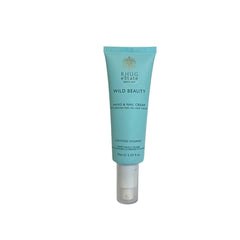 Rhug Wild Beauty Hand & Nail Cream with orange peel oil nourishes skin and cuticles.