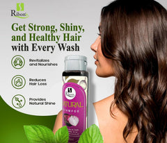 Ribon's natural treatment hair softness with detangling benefits