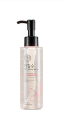 Rice Water Bright Light Cleansing Oil bottle pour for gentle cleansing and hydration