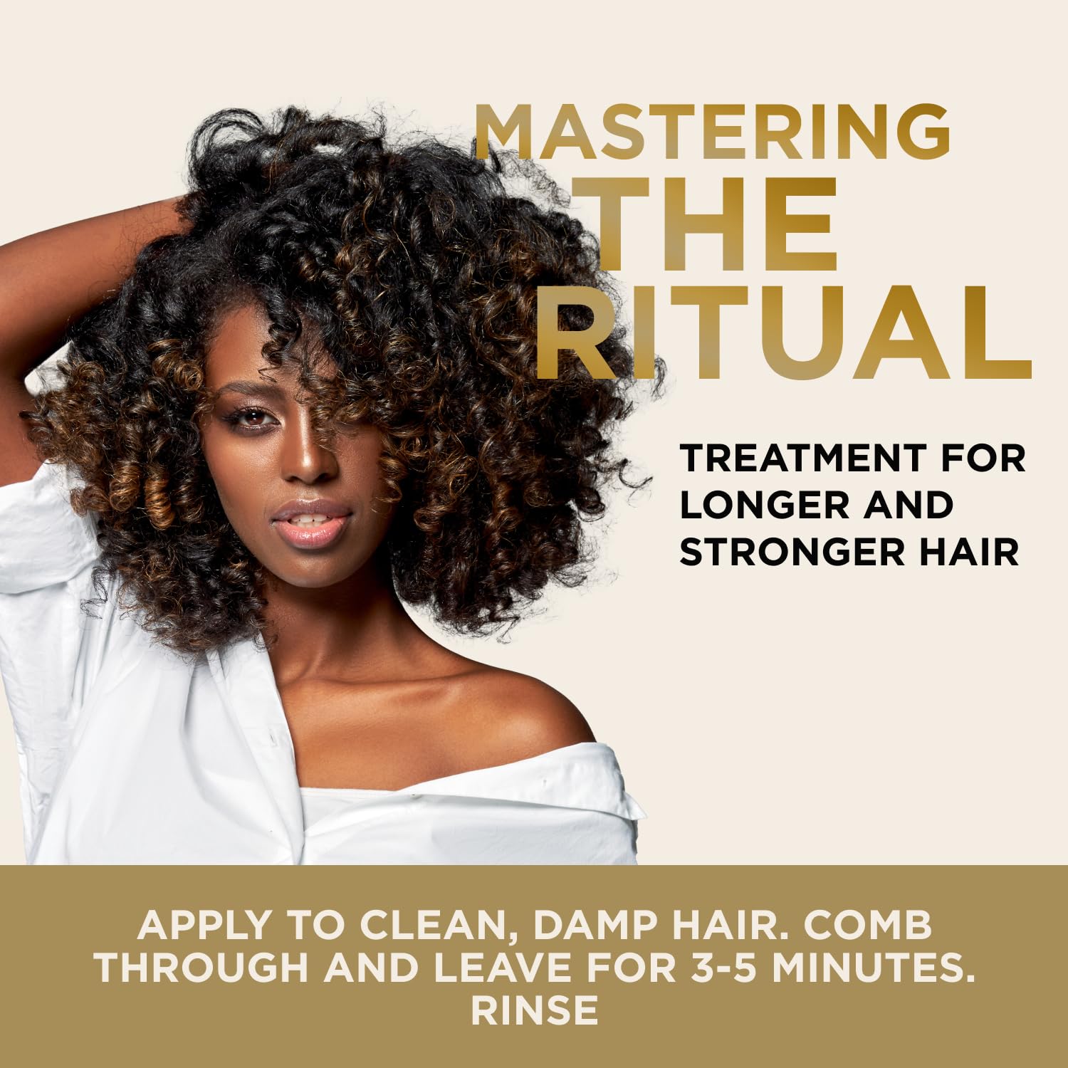 RICH usage steps: apply after shampoo to damp hair for 3–5 minutes.