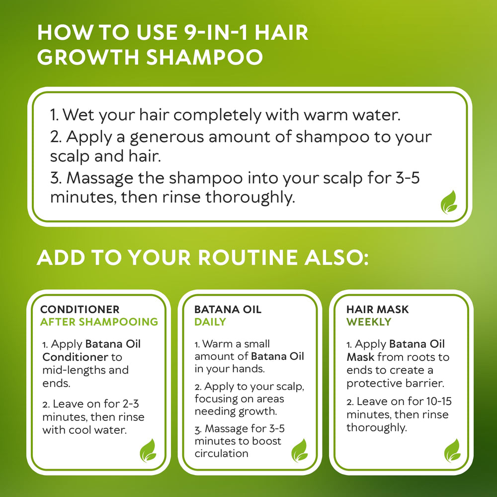 RICHGRAND Batana Oil Shampoo scalp-refresh moment during wash
