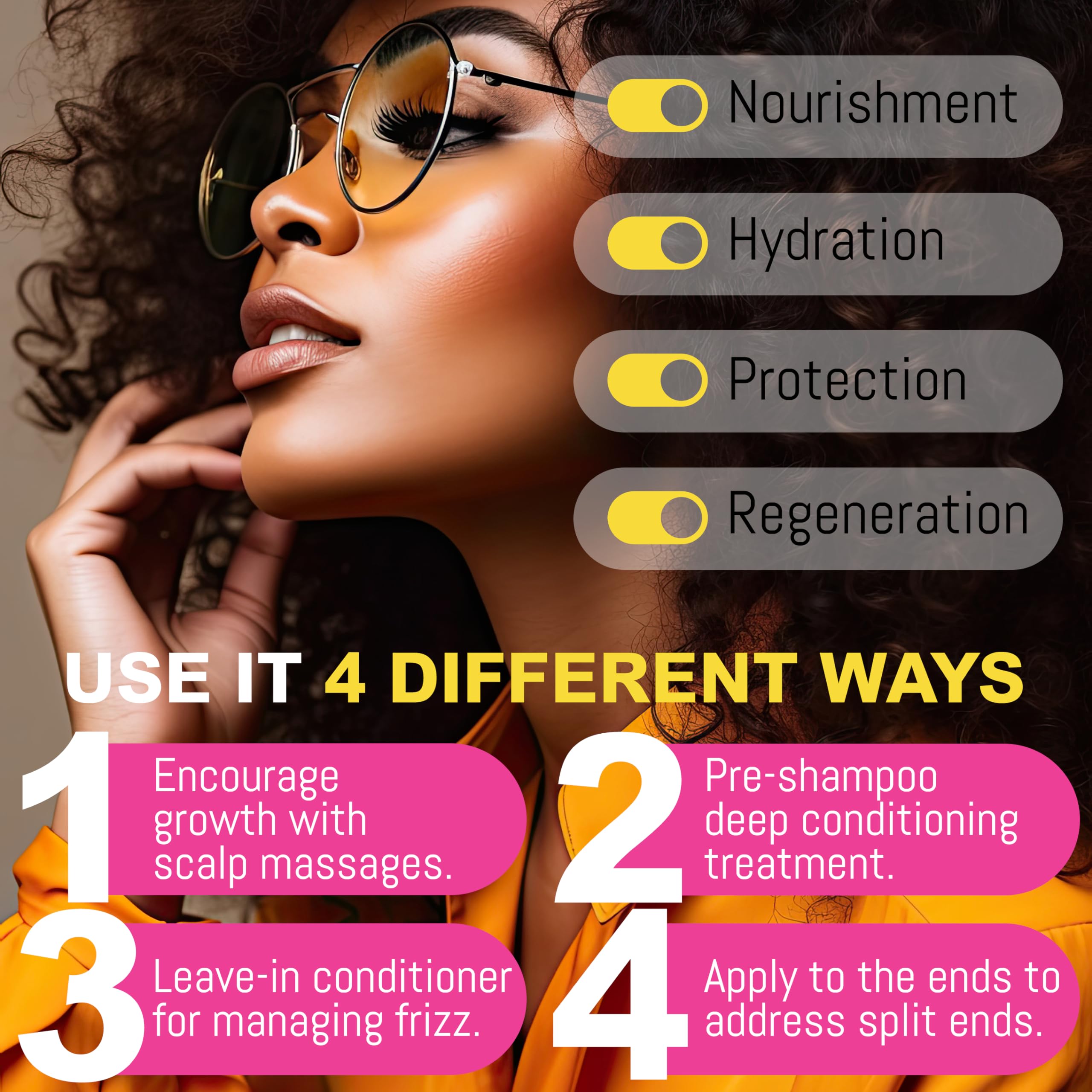 Rida Batana Oil pour reveals lightweight, fast-absorbing nourishment.