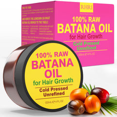 Rida Batana Oil round jar with label for nourishing hair care.