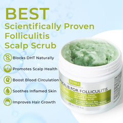 Rida Hair clarifying scalp scrub with volcanic sand for deep cleansing