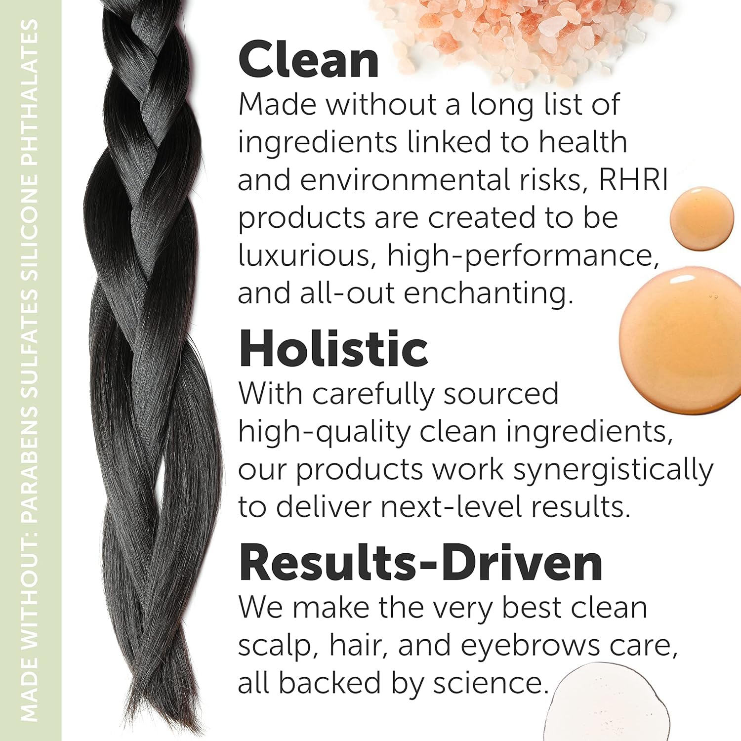 Rida Hair Research Institute scrub on bathroom shelf ready for a quick detox routine.