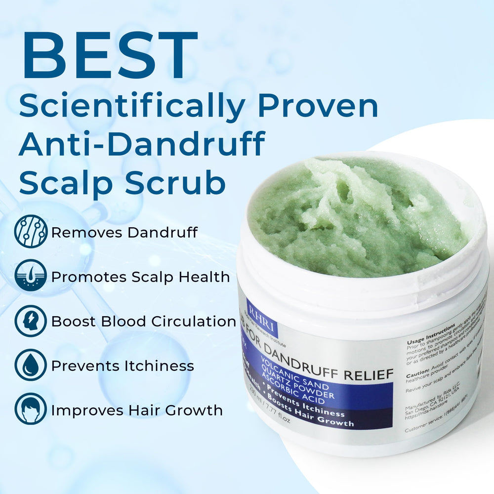 Rida Hair Research Institute mineral complex formula for scalp nourishment.