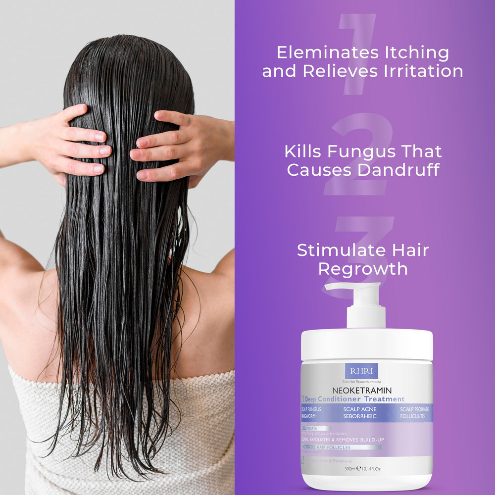 Rida Hair Research Institute usage guide dispense showing easy application.