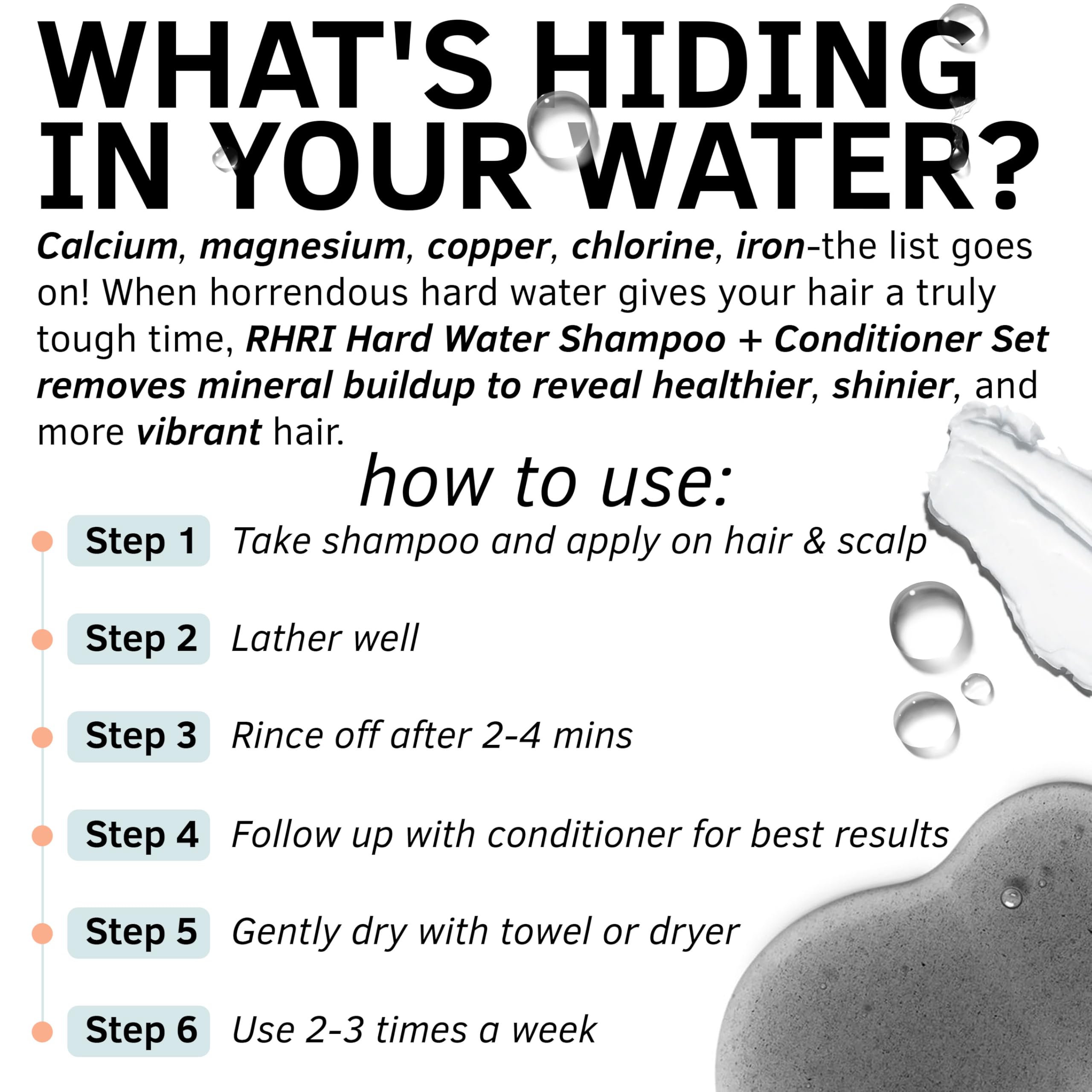 Rida Hair Research Institute scalp scrubber brush enhances exfoliation and product absorption.