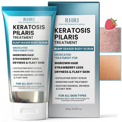 Rida KP Bump Eraser bottle with pump for smooth, hydrated skin