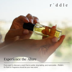 Riddle Ex Roll-On Perfume violet jasmine musk mood lift