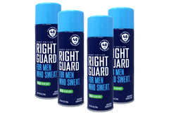 Right Guard Sport Fresh spray bottle front showing 6 oz size for daily use.