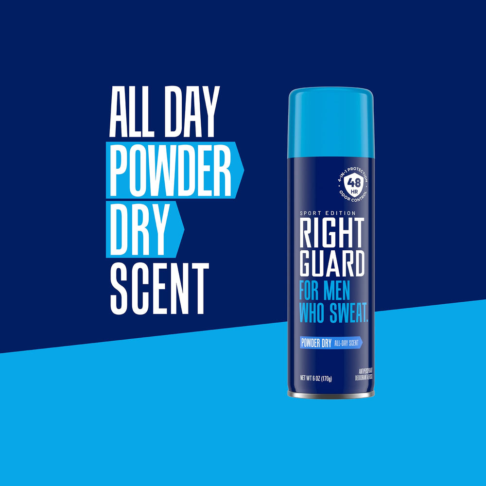 Right Guard Sport Gentle on skin formula for daily use.