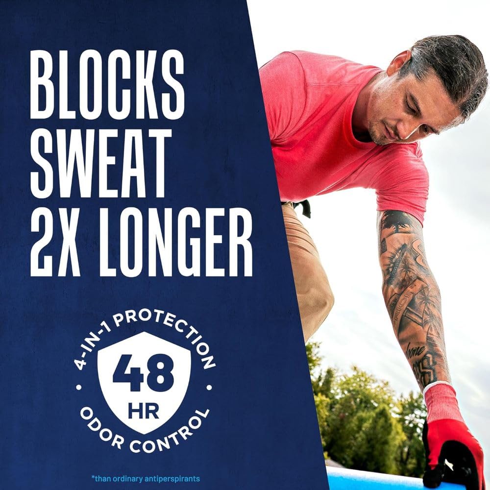 Right Guard Sport Fresh packaging in action—appealing to active lifestyle shoppers.