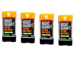 Right Guard Total Defense Power Gel Fresh Blast bottle demonstrates long-lasting protection for active days.