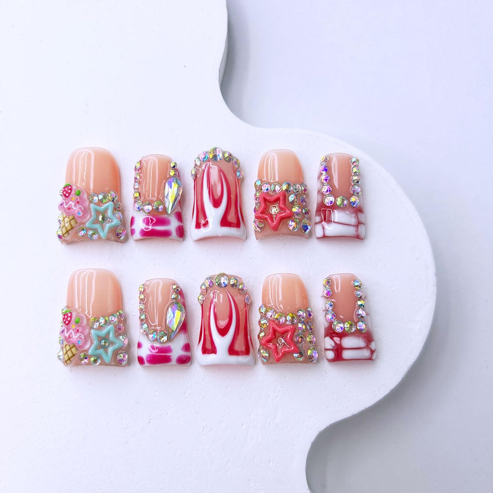 RIICFDD 5-minute manicure process without drills or dry time