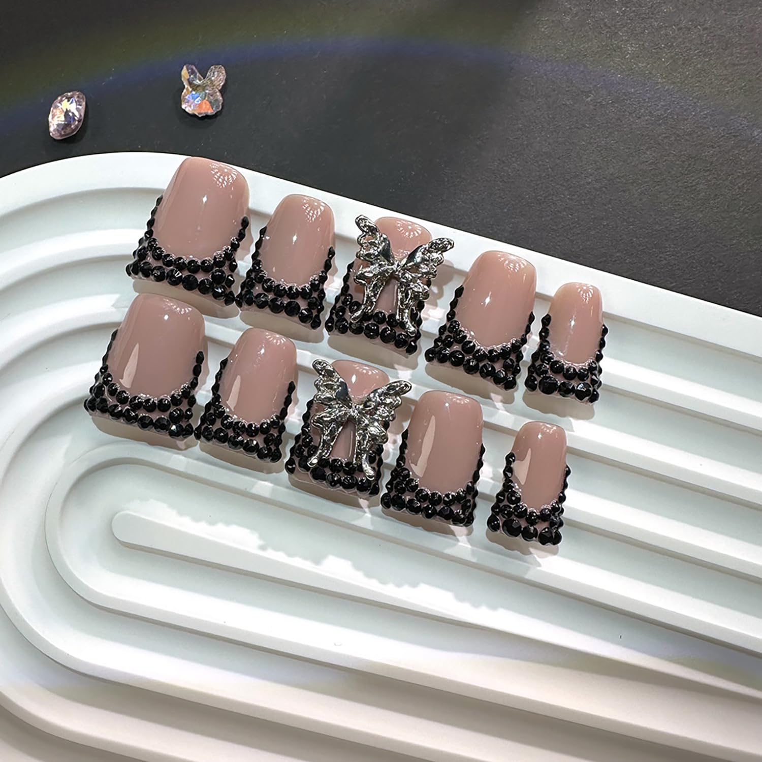 RIICFDD handmade acrylic press-on nails deliver salon-quality results at home